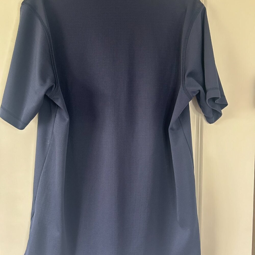 Men's Adidas ClimaLite Navy Blue Cobble Beach Polo Size L NWOT - Picture 3 of 3